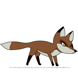 How to Draw Flynne from Puffin Rock