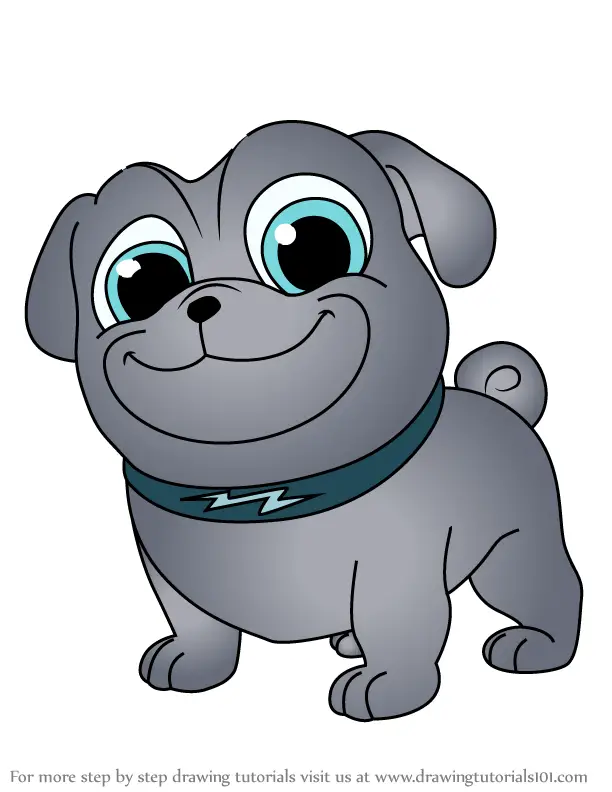 Learn How to Draw Bingo from Puppy Dog Pals (Puppy Dog Pals) Step by Step :  Drawing Tutorials