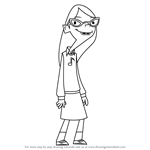 How to Draw Flute Girl from Randy Cunningham - 9th Grade Ninja