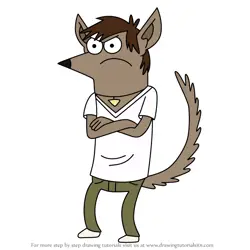 How to Draw Chad from Regular Show
