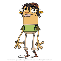 How to Draw Cheech from Fanboy & Chum Chum