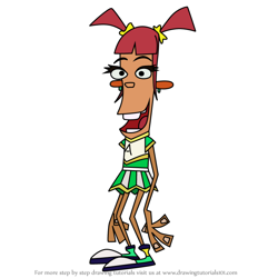 How to Draw Cher Leader from Fanboy & Chum Chum
