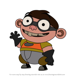 How to Draw Chum Chum from Fanboy & Chum Chum