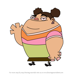 How to Draw Lupe from Fanboy & Chum Chum