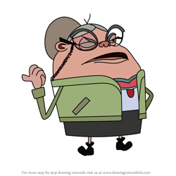 How to Draw Mrs. Harmounian from Fanboy & Chum Chum