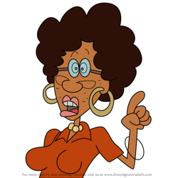 How to Draw Mrs. Kavendish from Robot Jones