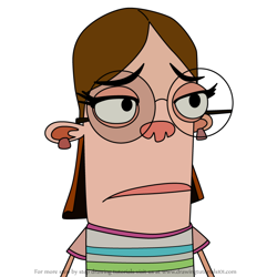 How to Draw Nancy Pancy from Fanboy & Chum Chum