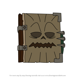 How to Draw Necronomicon from Fanboy & Chum Chum