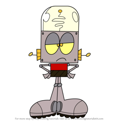 How to Draw Robot Jones from Robot Jones