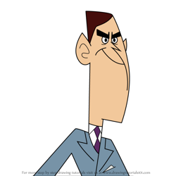 How to Draw Brian the Consultant from Robotboy