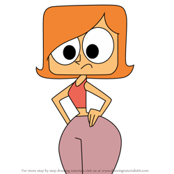 How to Draw Deb Turnbull from Robotboy