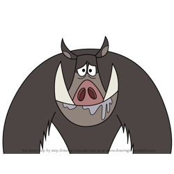 How to Draw Stevie from Robotboy