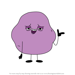 How to Draw Putty from Rock Paper Scissors