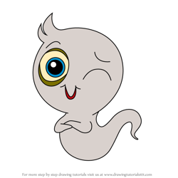 How to Draw Boo Boo from Ruby Gloom