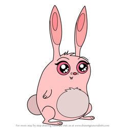 How to Draw The Bunny from Ruby Gloom