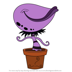 How to Draw Venus from Ruby Gloom
