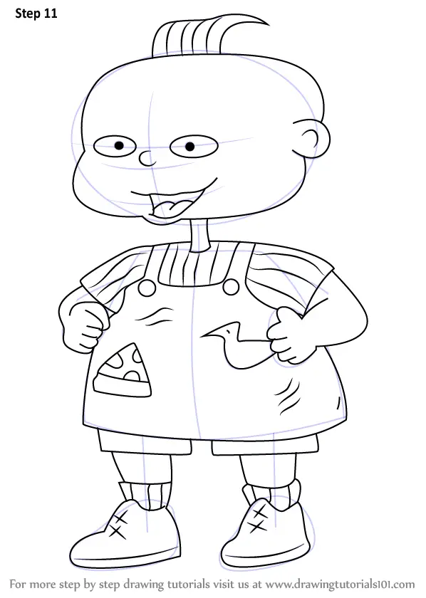 Phil And Lil Rugrats Coloring Pages