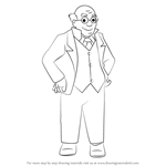 How to Draw Professor from Rupert