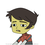 How to Draw Mika from Sally Bollywood Super Detective