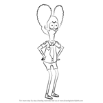 How to Draw Leslie Noodman from Sanjay and Craig