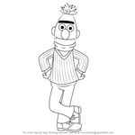 How to Draw Bert from Sesame Street