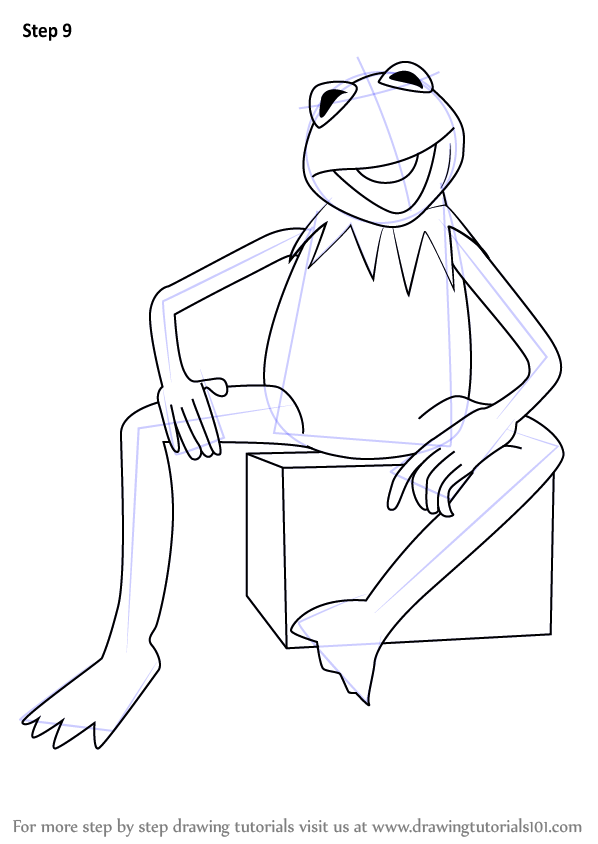 Learn How to Draw Kermit the Frog from Sesame Street (Sesame Street