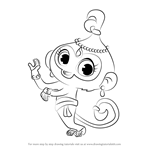 How to Draw Tala from Shimmer and Shine