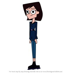 How to Draw Cindy Struction from Sidekick