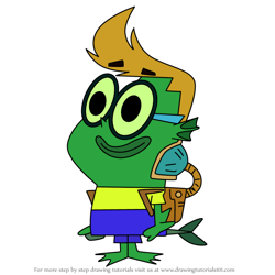 How to Draw Finn from Sidekick