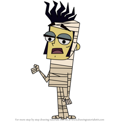 How to Draw Joshua Sideburns from Sidekick