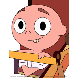 How to Draw Super Baby from Sidekick