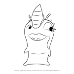 How to Draw Dirt Urchin from Slugterra