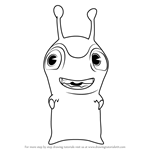 How to Draw Jellyish from Slugterra