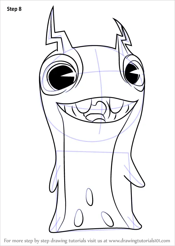 Learn How to Draw Tazerling from Slugterra (Slugterra) Step by Step