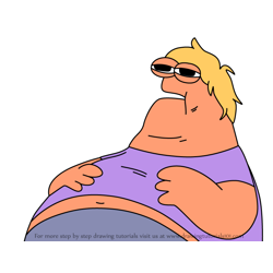 How to Draw Duncan from Smiling Friends