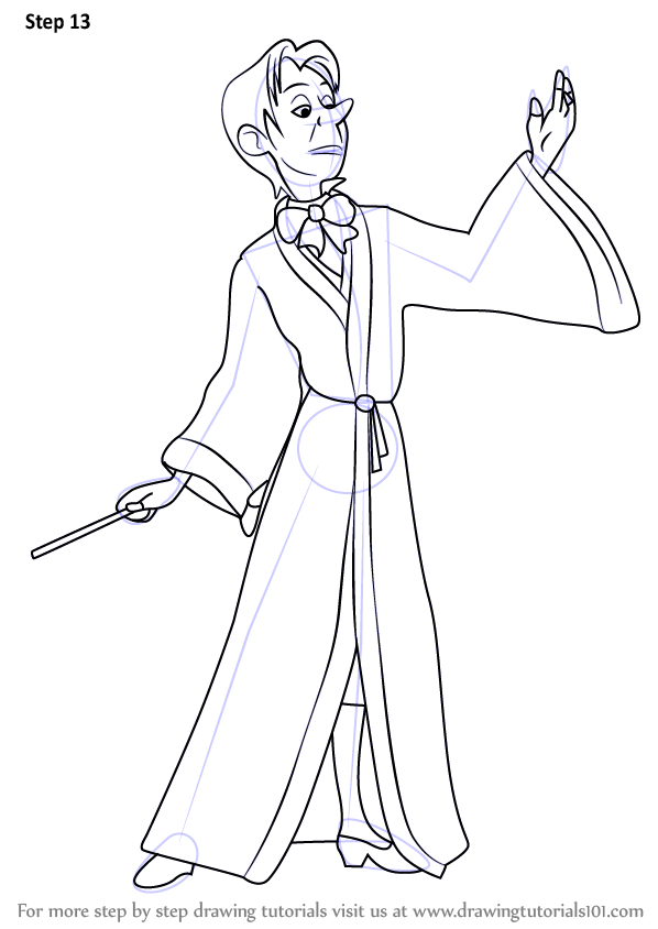 pages cartoon princess disney coloring Sofia the Cedric Step Sorcerer Draw from to How by Step