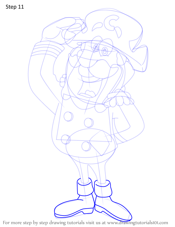 How to Draw Captain Crunch from Sonic Underground (Sonic Underground ...