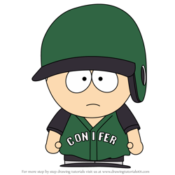 How to Draw Allen Varcas from South Park