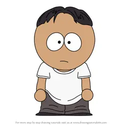 How to Draw Amir from South Park