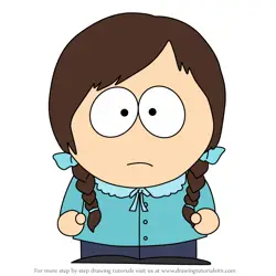 How to Draw Ashley from South Park