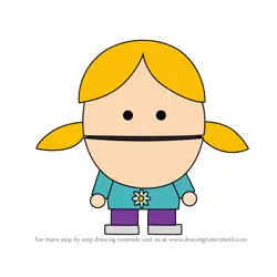 How to Draw Charlotte's Sister from South Park