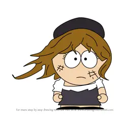 How to Draw Cosette from South Park