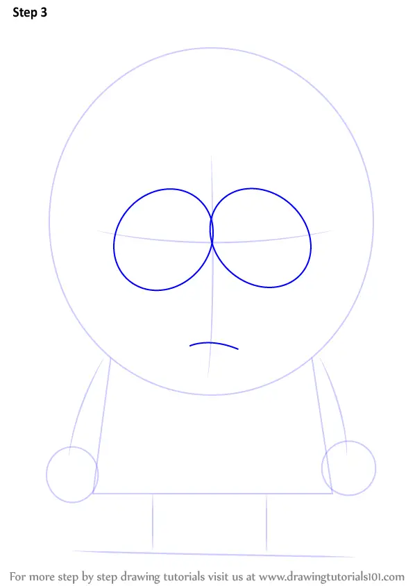 Learn How to Draw Craig Tucker from South Park (South Park) Step