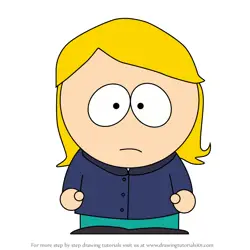 How to Draw Emily Marx from South Park