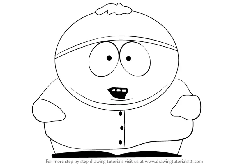 Learn How to Draw Eric Cartman from South Park (South Park