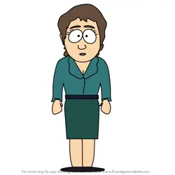 How to Draw Frances Velman from South Park