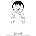 How to Draw Randy Marsh from South Park