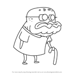 How to Draw Old Man Jenkins from SpongeBob SquarePants