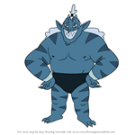 How to Draw Globgor from Star vs the Forces of Evil