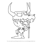 How to Draw Ludo from Star vs. the Forces of Evil